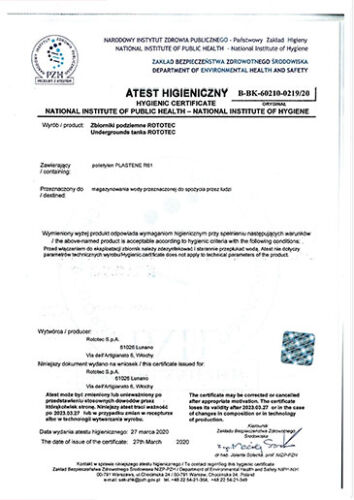 Hygienic-certificate-Rototec-Tanks-Poland-2022